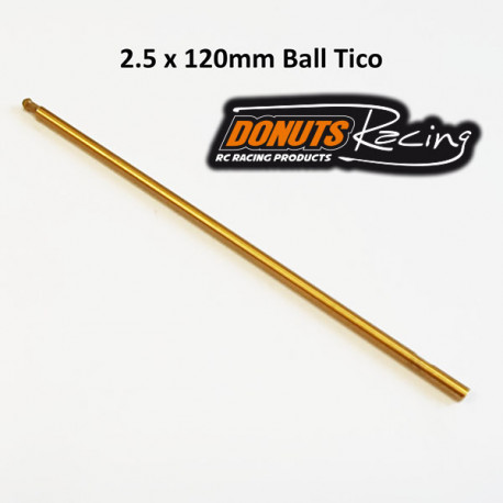 2.5mm BALL HEX TiCo TEAM Tip 120mm