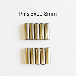 Pins 3x10.8mm (10)
