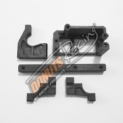 S35-4E Buggy Series Steering Servo Mount/Center Diff Mount Plastic Parts