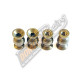 S35-4 Alu Steering Linkage Ball Stud 7mm(L7)(4PC)