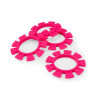 Satellite Tire Rubber Bands pink