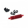 Aluminium air cooler Red