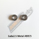 5x8x2.5 Metal Bearing ABEC5 Pro Series (2)