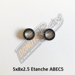 5x8x2.5 Waterproof Bearing ABEC5 (2)