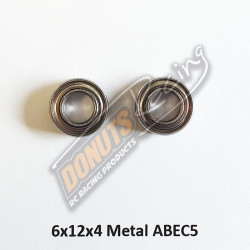 6x12x4 Metal Bearing ABEC5 Pro Series (2)
