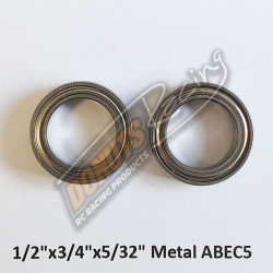 Rlt 1/2"x3/4"x5/32" INOX ABEC 5