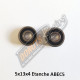 5x13x4mm ABEC 5 440 Steel WP (2)