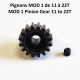 MOD 1 Pinion Gear