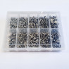 Set Vis M3 Acier 12.9 Plaqué Nikel (470pcs)