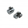 Mini T/B - 0 degree Aluminium Caster Block