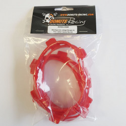 Tire rubber bands 1/8 Red (4)