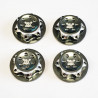 Ecrous de roues 17mm Alu Gun Metal (4)