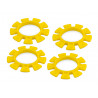 Satellite Tire Rubber Bands Yellow