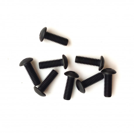 M4x12mm Hex Soket OH/TP Screw (8PC)