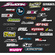 Stickers Sponsors personnalisés (A4)