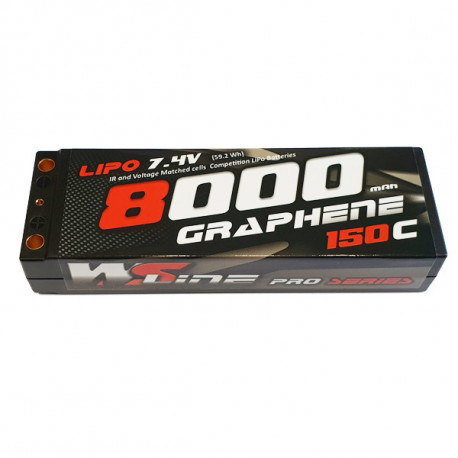 Lipo WSLine 8000mAh 2S Graphene 150C