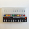 Set micro forets 1.1 à 2.0mm