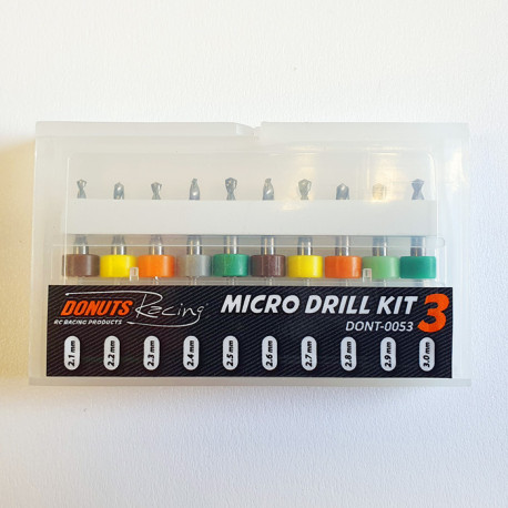 Micro drill kit 0.6 to 1.5mm