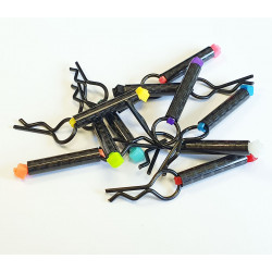 Clips de Carro Carbone Couleur (4)