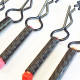 Clips de Carro Carbone Couleur (4)