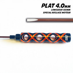 4.0mm S2 Steel EXPERT Flat screwdriver