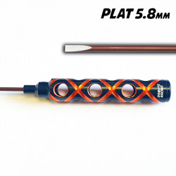 5.8mm S2 Steel EXPERT Flat screwdriver