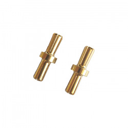 Double Side 5.0mm Gold Plug (2)