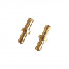 Double Side 5.0mm Gold Plug (2)