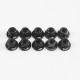 Flanged M3 Lock nut (10)