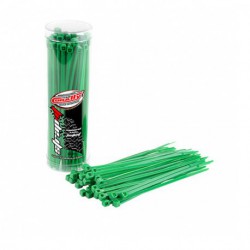 Cable Tie Raps - Green - 2.5x100mm - 50 pcs