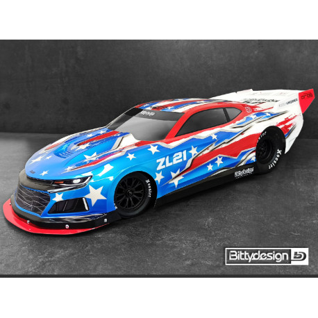 ZL21 1/10 No Prep Drag racing body