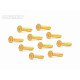 Screw Set 12.9- FH M4x20(Gold Coating) (10)