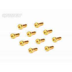 Screw Set 12.9- CH M3x14(Gold Coating) (10)