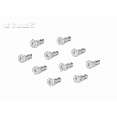 Screw Set 12.9- FH M3x12(Nickel Coating) (10)