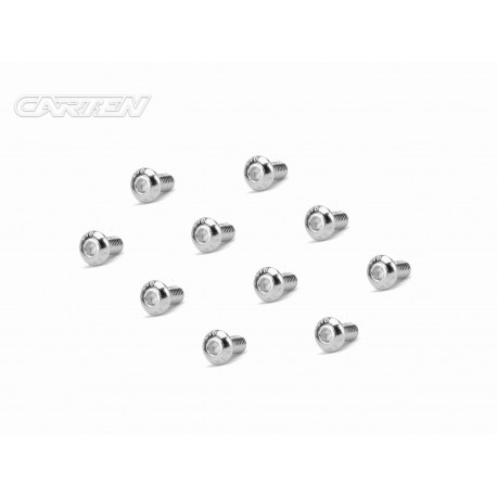 Screw Set 12.9- BH M3x6(Nickel Coating) (10)