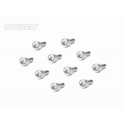 Screw Set 12.9- CH M3x8(Nickel Coating) (10)