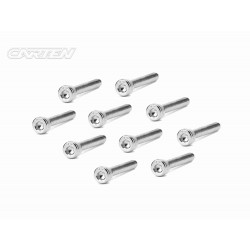 Screw Set 12.9- CH M3x25(Nickel Coating) (10)