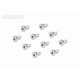 Screw Set 12.9- CH M3x18(Nickel Coating) (10)