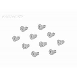 Screw Set 12.9- FH M3x8(Nickel Coating) (10)