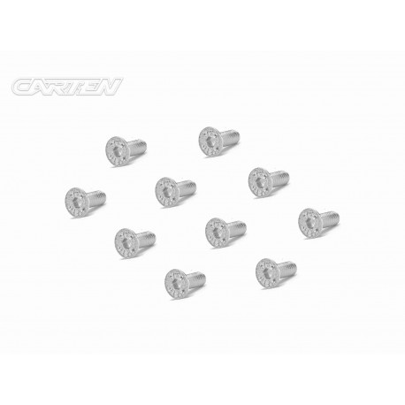 Screw Set 12.9- FH M3x8(Nickel Coating) (10)