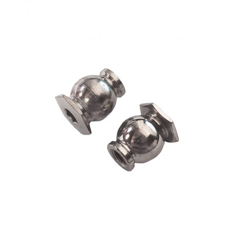 Rear Upper Sus. Arm Steel Ball Stud 7mm Hex(2PC)