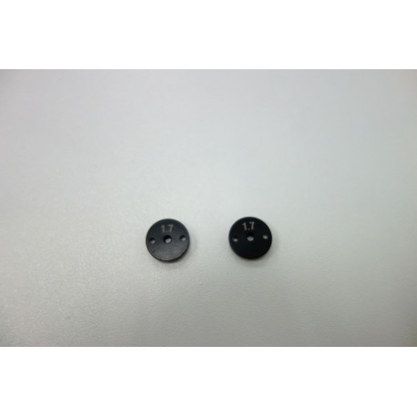 Shock Piston 1.7mm x 2 Holes (2)