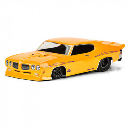 1/10 1970 Pontiac GTO Judge Clear Body: Drag Car