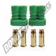 Prise DR6.5 Femelle Vert (2pcs)