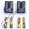 Black HQ Male EC5 Connectors (ESC) (2)