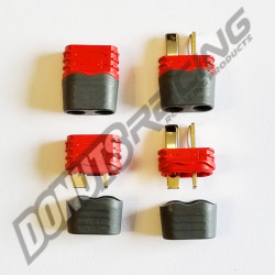 HQ+ Deans Plugs with covers (2 Pairs)