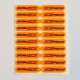 Stickers languettes de clips (10)
