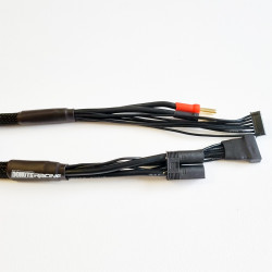 XT60 to EC5 charge lead with integrated balance 4S 60cm