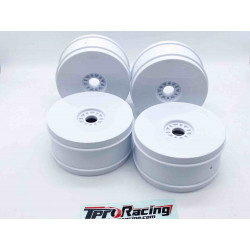 1/8 White TPRO Rims (4)