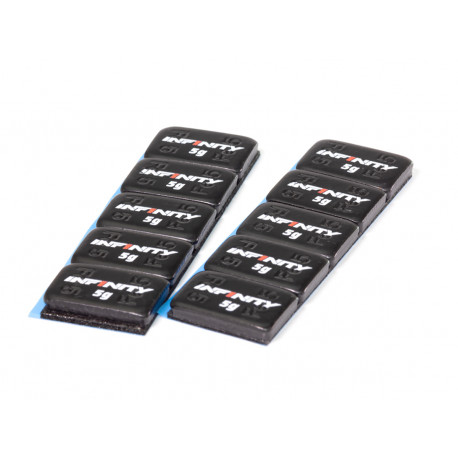 INFINITY RACING WEIGHT (5g/10pcs/Black)